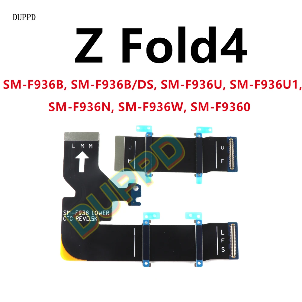 Mainboard Connector Flex Cable Fold 4 LCD Display Connector Flex Cable Repair Parts For Samsung Galaxy Z Fold4 SM-F936B F936