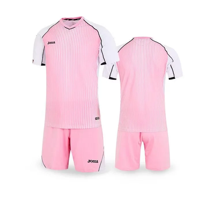JOMA Men's Adult Summer Football Uniform Set Short-Sleeved T-Shirt Breathable Training Shorts And Match Jacket