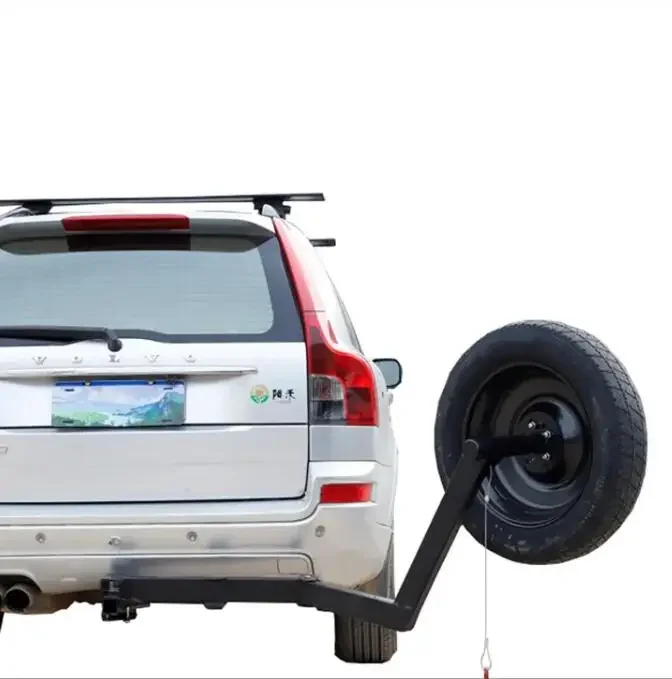 

4x4 Overland Outdoor Camping Steel Auto Car SUV Truck Universal Hitch Spare Tire Carrier