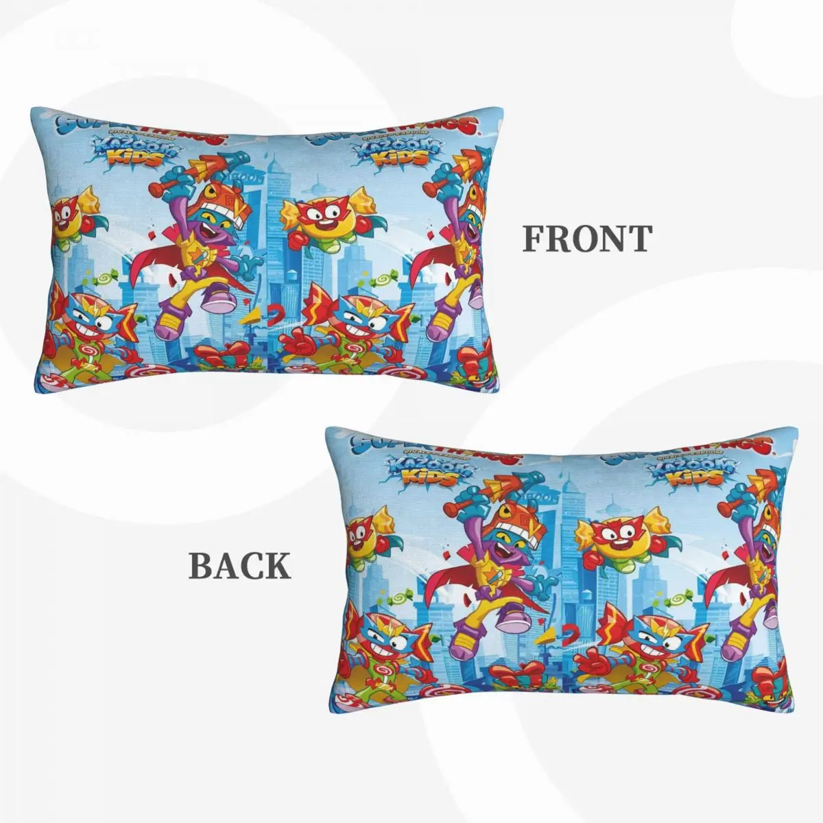 Superthings Kazoom Power Rectangle Pillowcase Cushion Cover Decor Bedroom Bed Home Comfort Throw Pillow - view 5