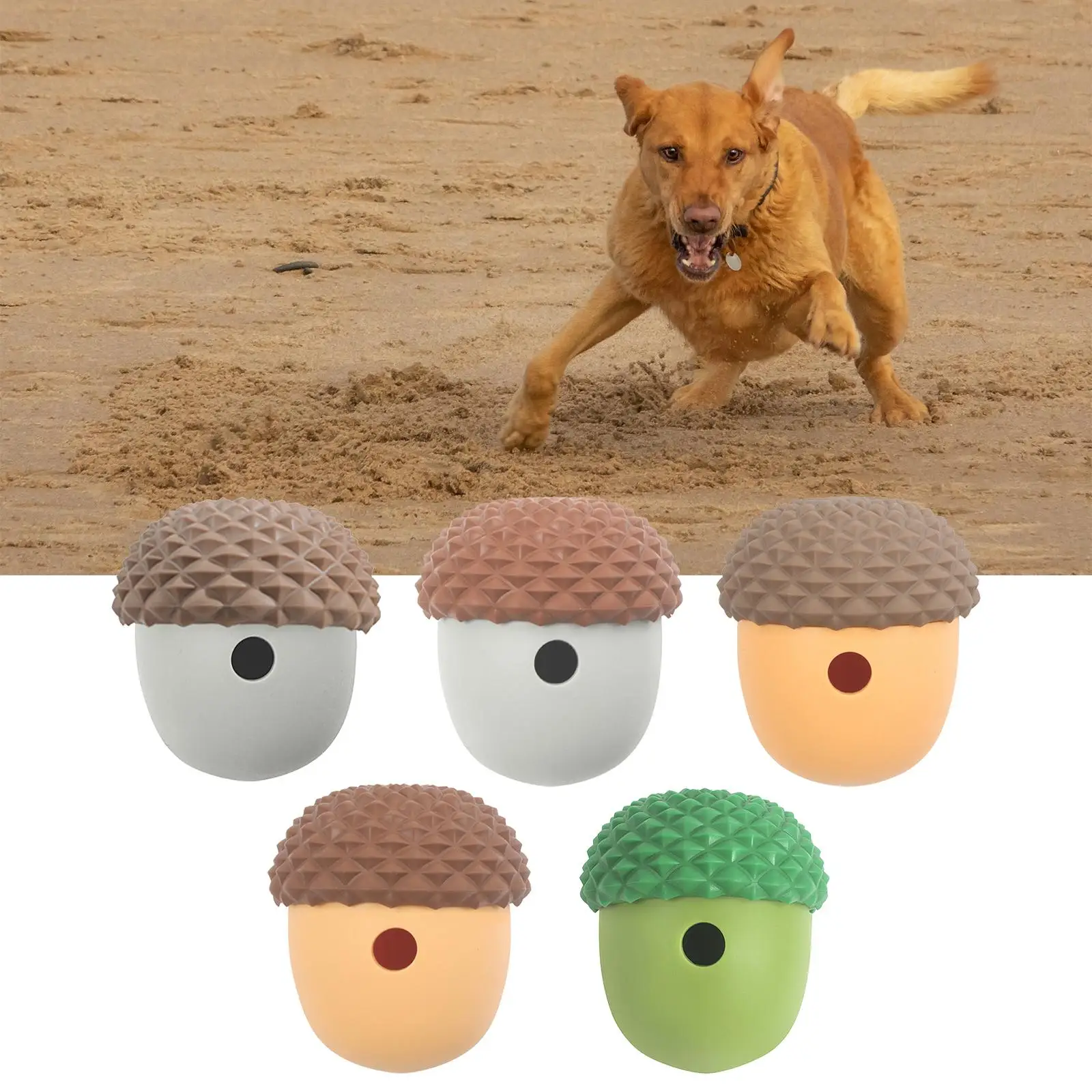 Interactive Dog Toy Treat Dispensing Puzzle Toys Ball Feeders IQ Training Treat