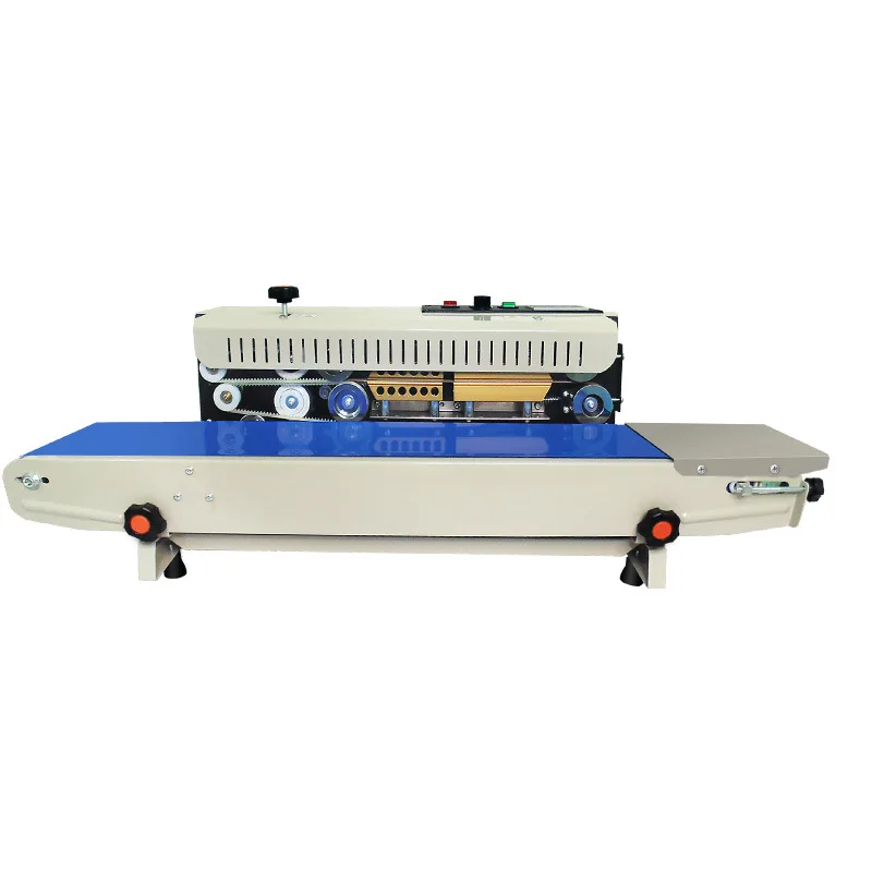 Continuous printing date sealing machine Aluminum foil plastic bag Tea moon cake bag Automatic sealing machine