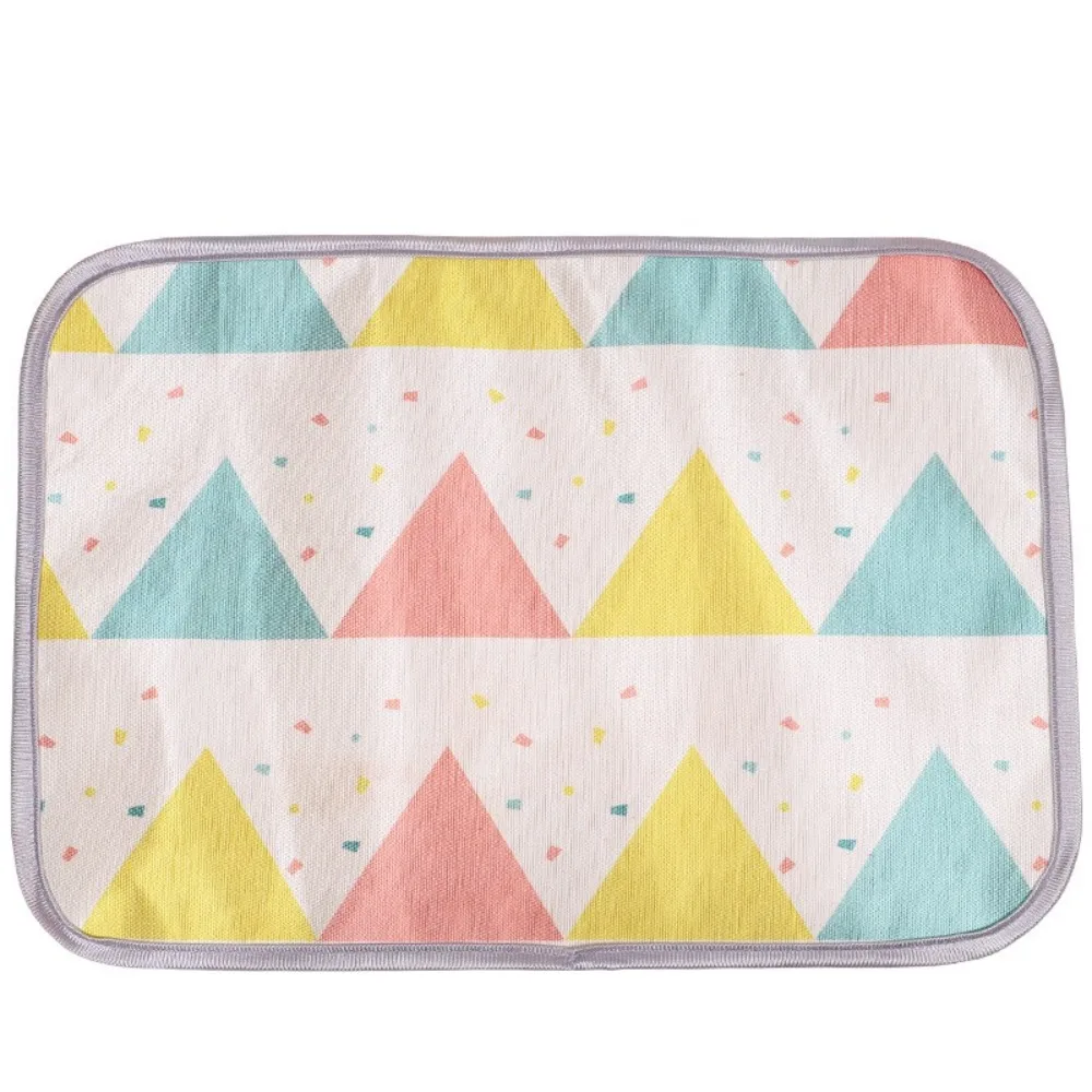 

Ice Silk Pet Dog Ice Mats Moisture Proof Breathable Dog Kennel Mats Cool Feeling Bite-Resistant Cooling Cat Mats Dog Kennel