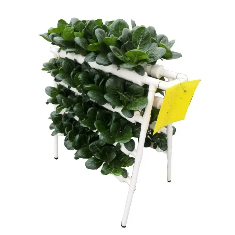 Sistema idroponico per tubi in PVC per interni Sistema idroponico completo per l'agricoltura