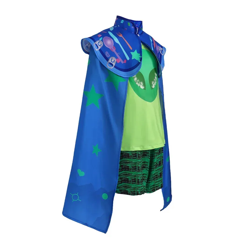 زي تنكري للأولاد بنفس النمط لفيلم Earth Commissioner Elio ملابس تنكرية لحفلات أعياد الميلاد والهالوين للأطفال