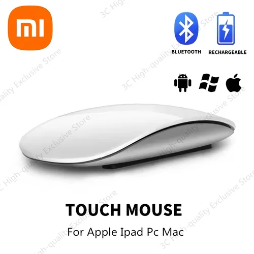 Ratón mágico ultrafino con superficie multitáctil Xiaomi, Bluetooth 5,0, inalámbrico, recargable, silencioso, para Apple, Ipad, Pc y Mac