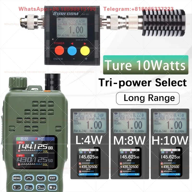 Baofeng AR-152 PRO GPS Ham Radio High Powerful CS  Game Walkie Talkie Long Range Upgraded AR-152 Portable Two Way Radio view 4
