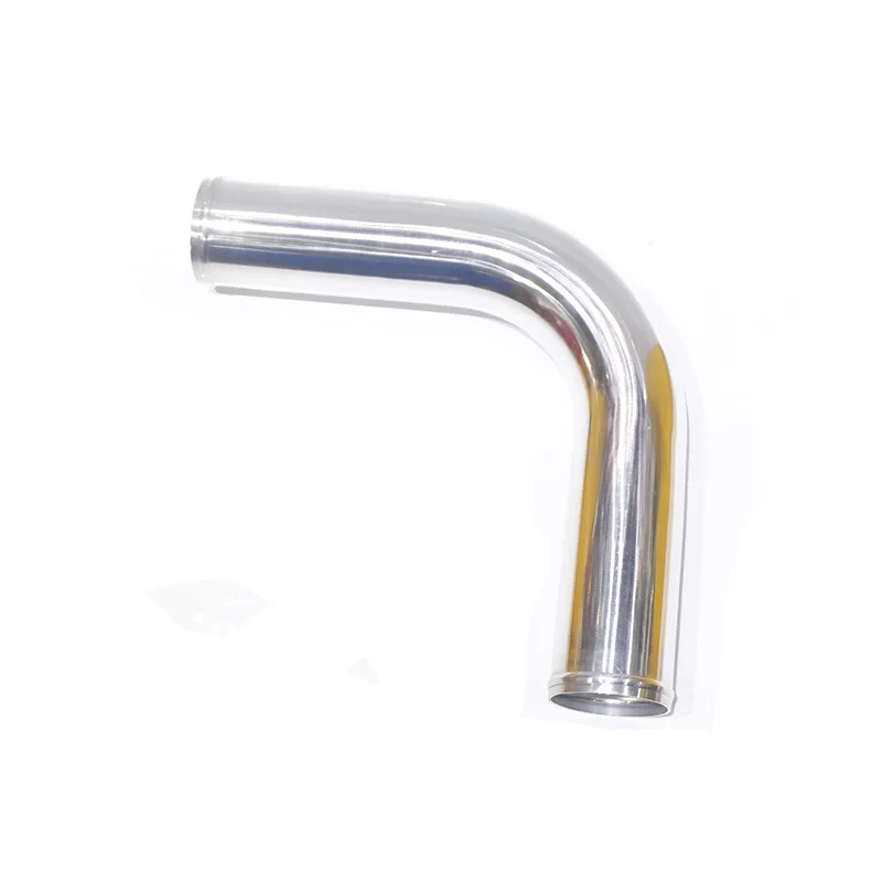 Air Intake Aluminum Tube 51/57/63/70/76mm for Connecting Cold Air Intake Hose DIY Tube for Engine Air Flow Tuning