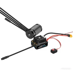 Hobbywing EzRun MAX10 G2 80A/140A Waterproof Brushless ESC & 3652/3665 SD G3 4-Pole Sensored Brushless Motor For 1:10 Truck Car