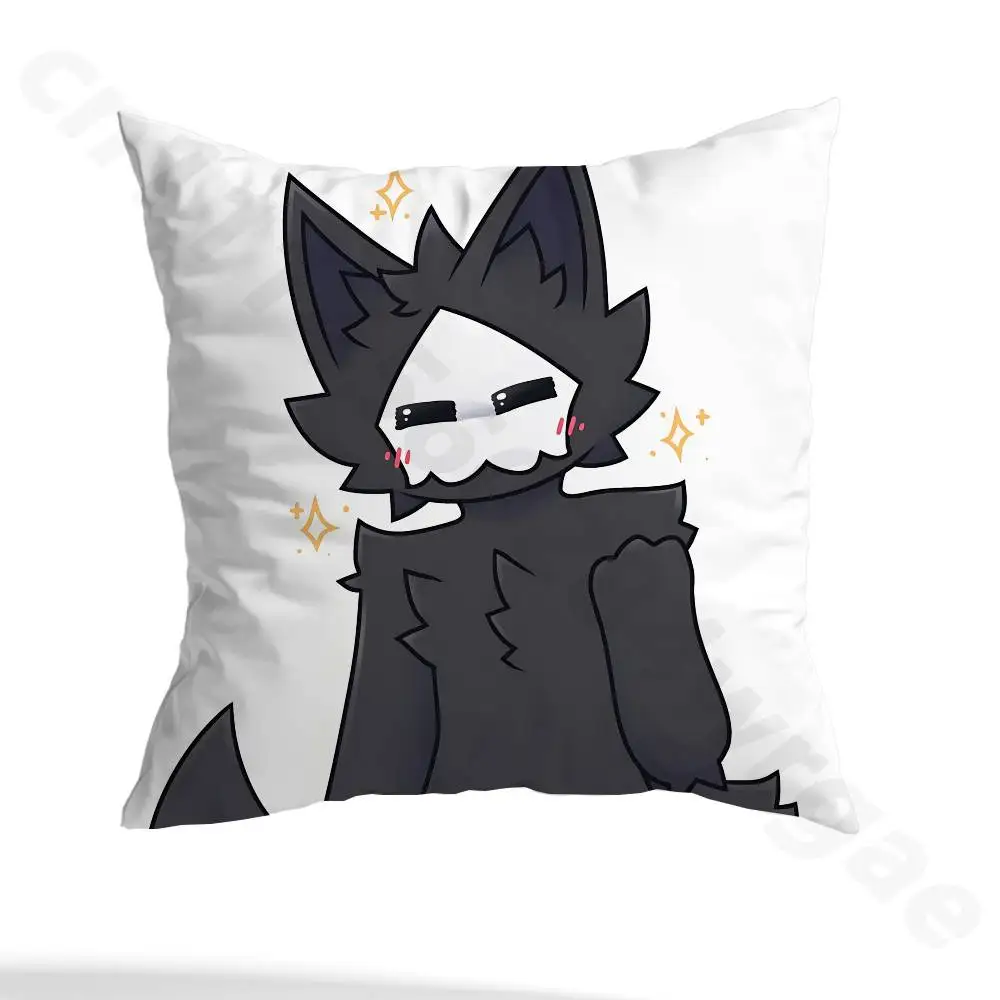C-Changed Puro  Pillow Case Anti-dustmite Pillowcase Invisible zipper silky short plush Sofa cushion cover