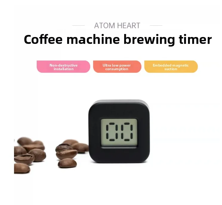 Coffee Machine Shot Timer Magnetic Sensor Non-Destructive Installation