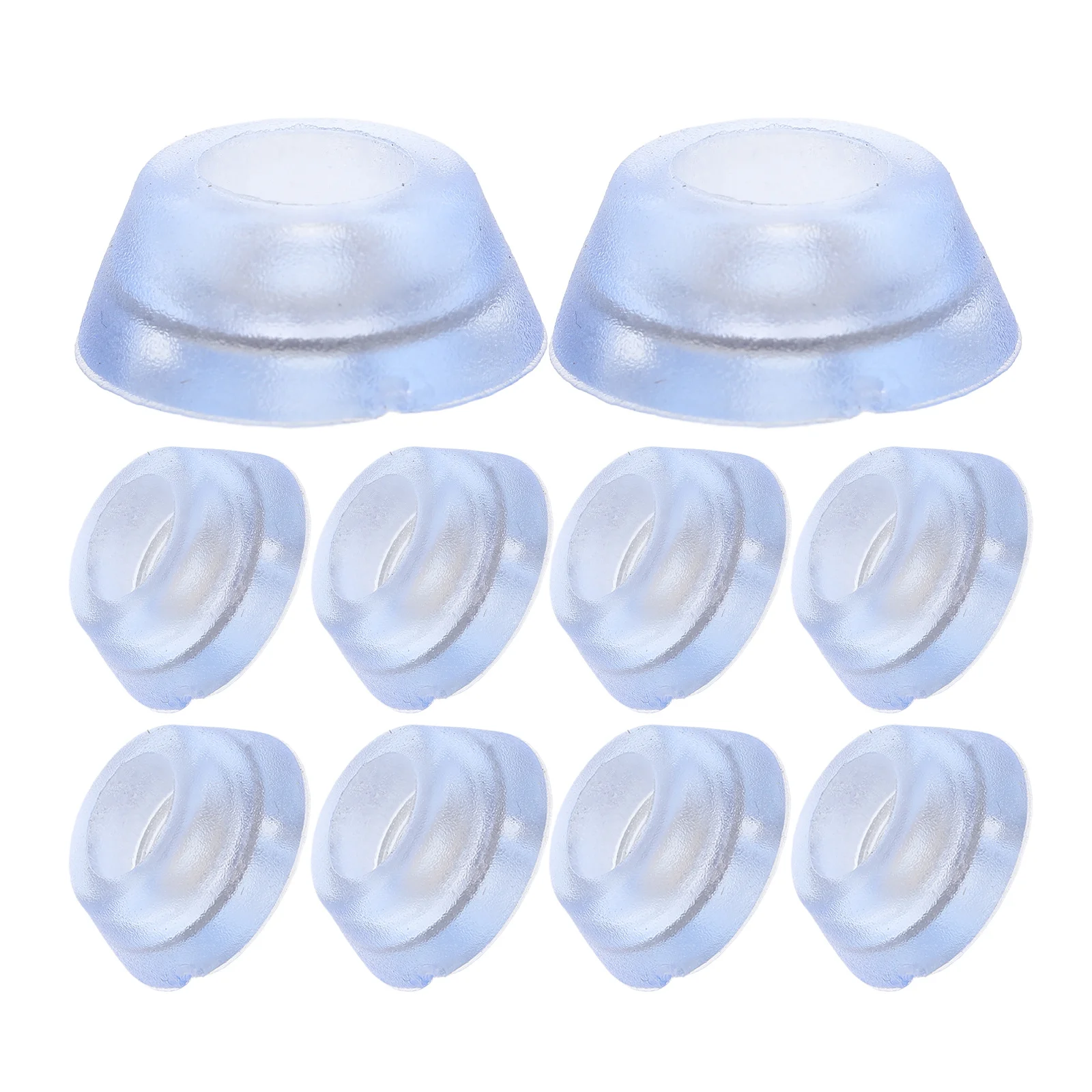 20Pcs Clear Silicone Non Slip Rubber Feet for Cutting Boards Anti Skid Furniture Pads Table Leg Floor Protectors