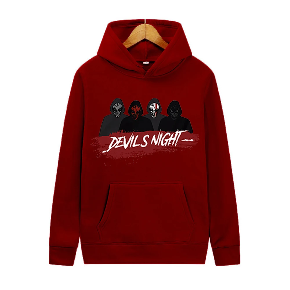 Felpa con cappuccio da notte del diavolo di quattro cavalli proprietà della serie Kai Mori Bookish di Penelope Douglas Shirt Dark Romance Bookish Hoodies