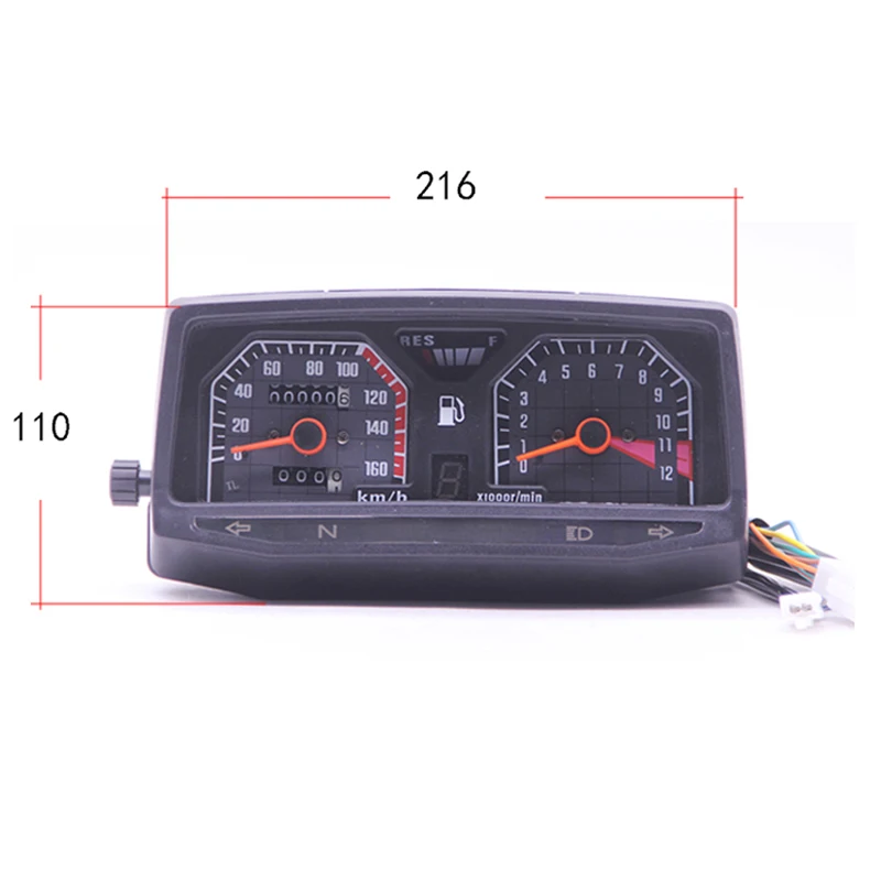 

Motorcycle Tachometer Speedometer for Wuyang Honda Lifan Dayang WY125 WY150 CGL125 JH125 Techo Speed Meter Clock Instrument