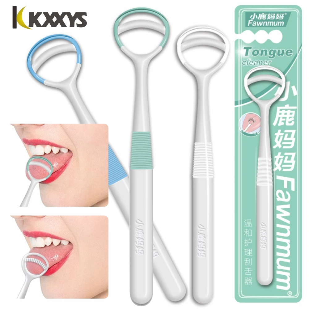 Tongue Scraper Brush Tongue Cleaner Cleaning Tongue Scraper For Oral Care Oral Hygiene Keep Fresh Breath Remove Coating