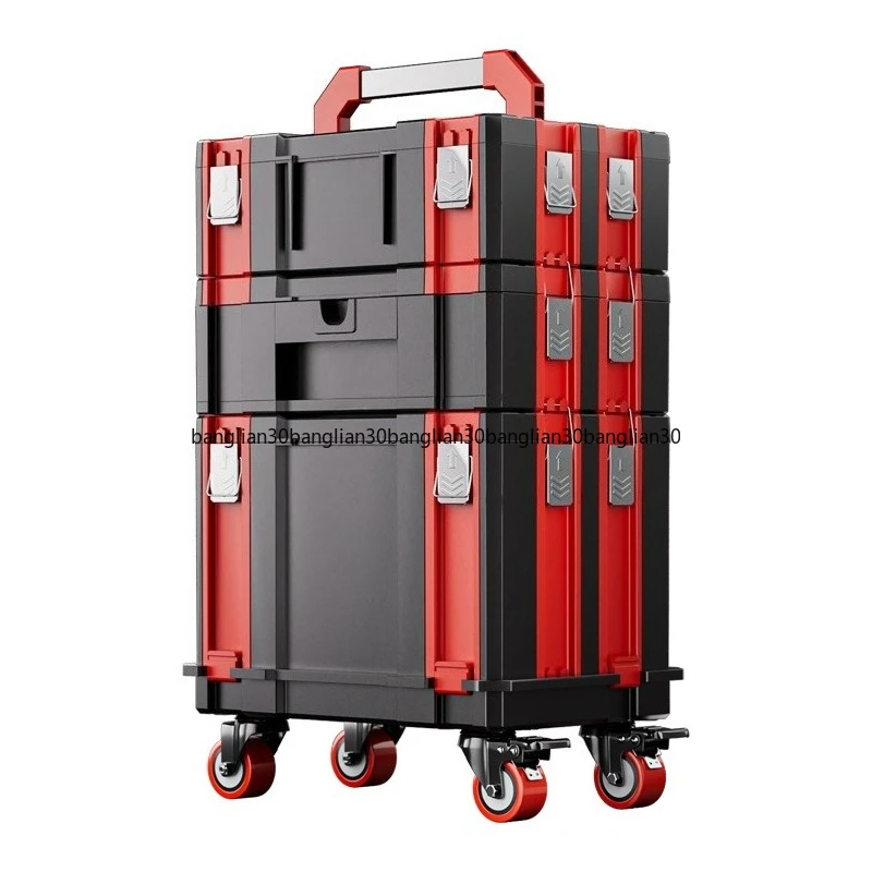 Electrical  Heavy Duty Module Assemblable Storage Hardware Tools Multifunctional Plastic Toolbox