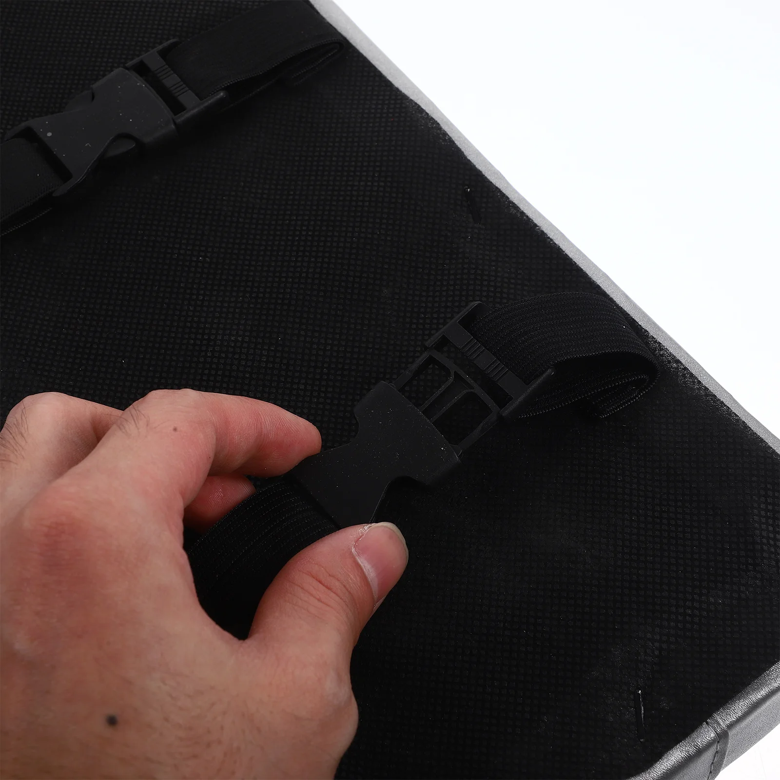 

Bike Rear Seat Non-Slip Stretch Thick Sponge Cushion Safety Cover Easy Install Removable Back Seat for Motorized