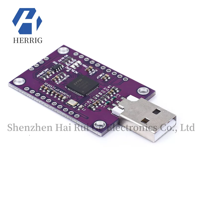 Original chip FT232H module USB to FIFO/SPI/I2C/JTAG/RS232 serial port module