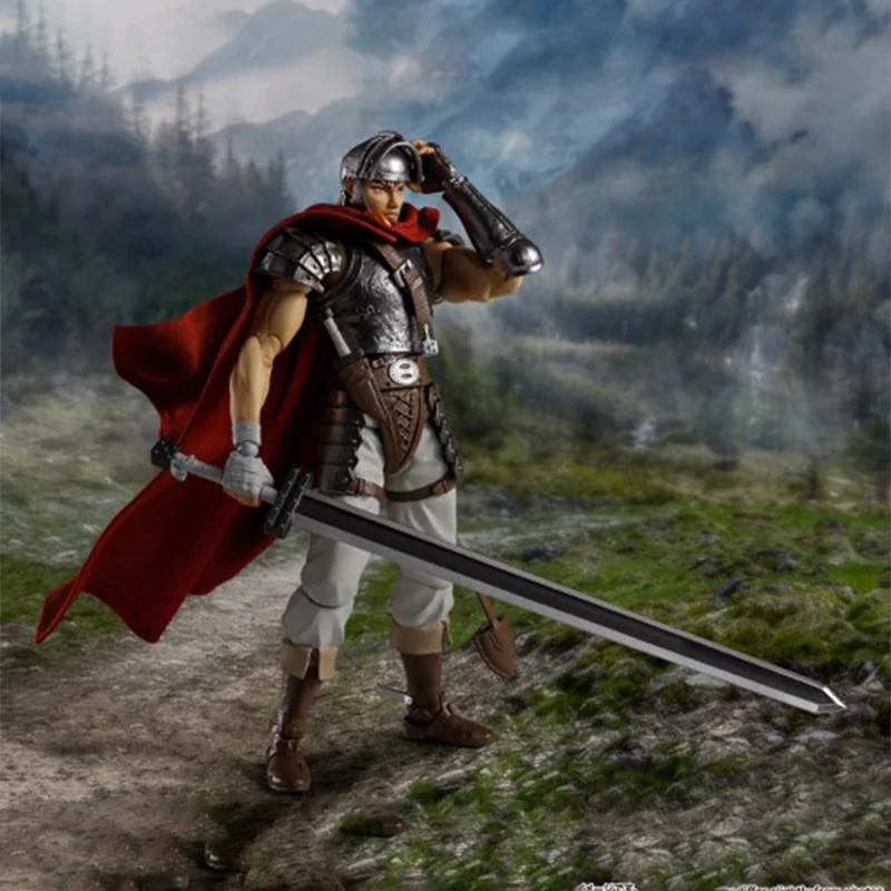 【100% original】BANDAI Berserk-Guts-S.H.Figuarts-groupe des Hawk Collection série modèle personnage de dessin animé cadeaux jouets modèle