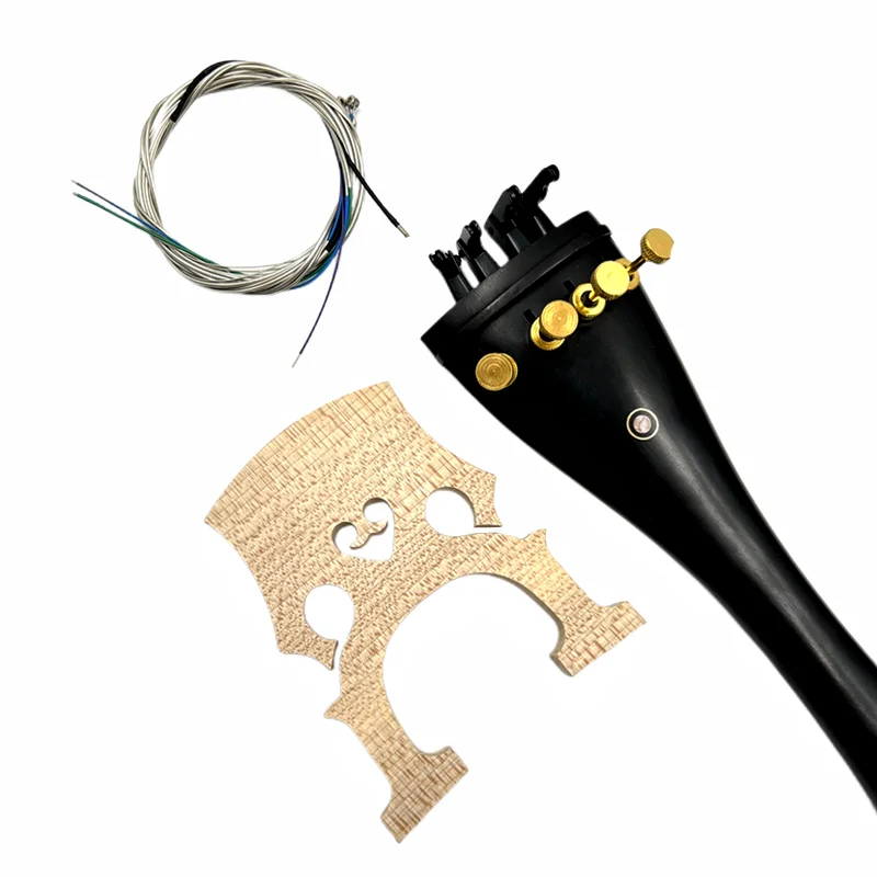 

Accessories fittings cello parts new cello neck head,fingerboard,bridge, tailpiece,strings,Tuning Pegs,Nut,fine tuners