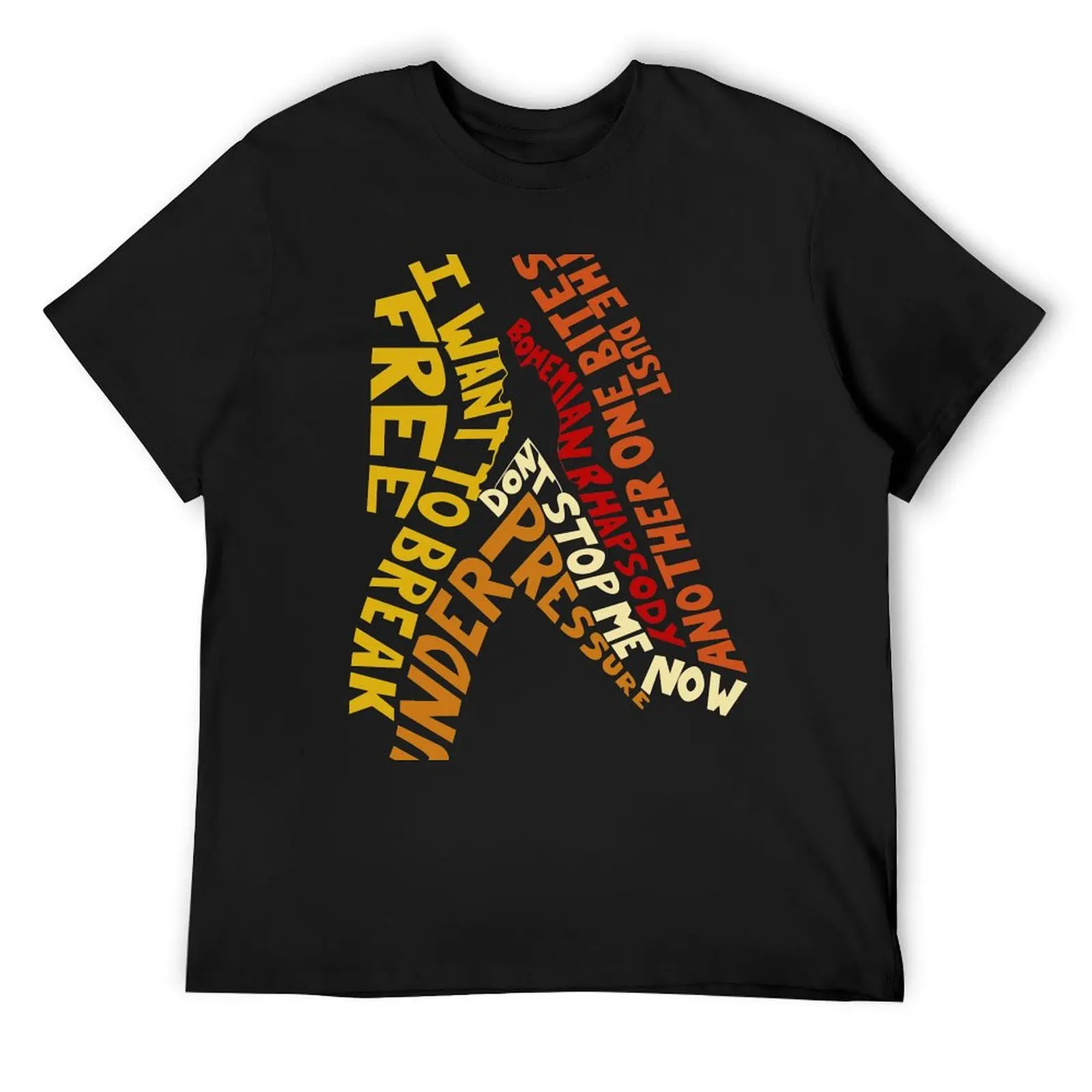 

Queen Freddy Mercury - Songs T-Shirt anime tshirt Funny t-shirts Clothing oversized t shirt shirts graphic tee men