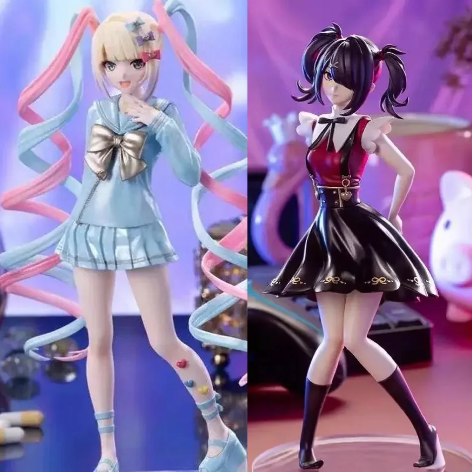 Nueva figura de Anime de sobredosis de chica necesitada, figuras de acción de desfile emergente, Uploader Virtual, colección de PVC, modelo de adornos, juguetes de regalo