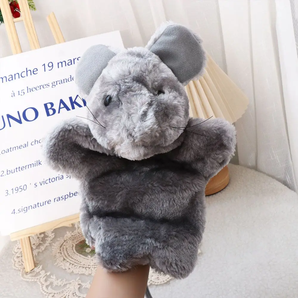 Burattino guanto burattino a mano educativo Playhouse topo burattino a mano bambola topo burattino a mano burattino peluche animale bambola di peluche