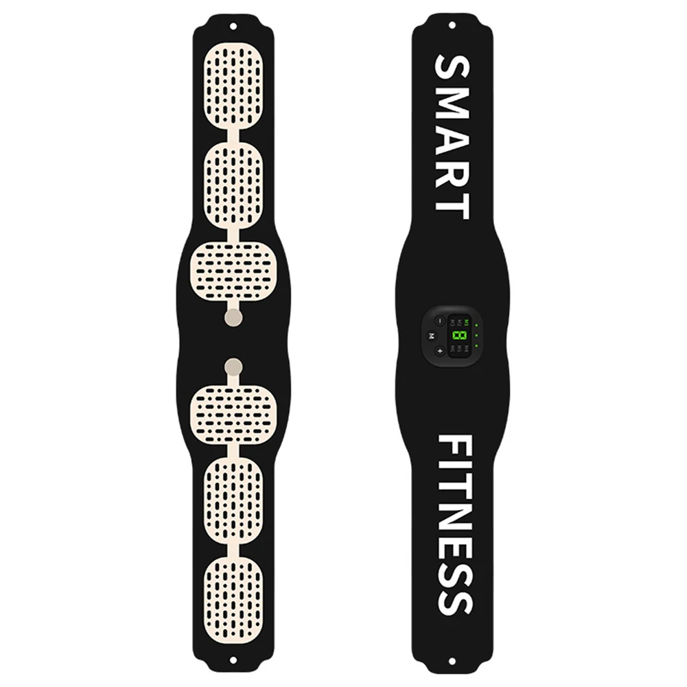 

Abdominal Exercises Belly Weight Loss Smart Slimming Waist Band Exercise Massager 19 Modes Rechargeable Gym Fitness Equiment