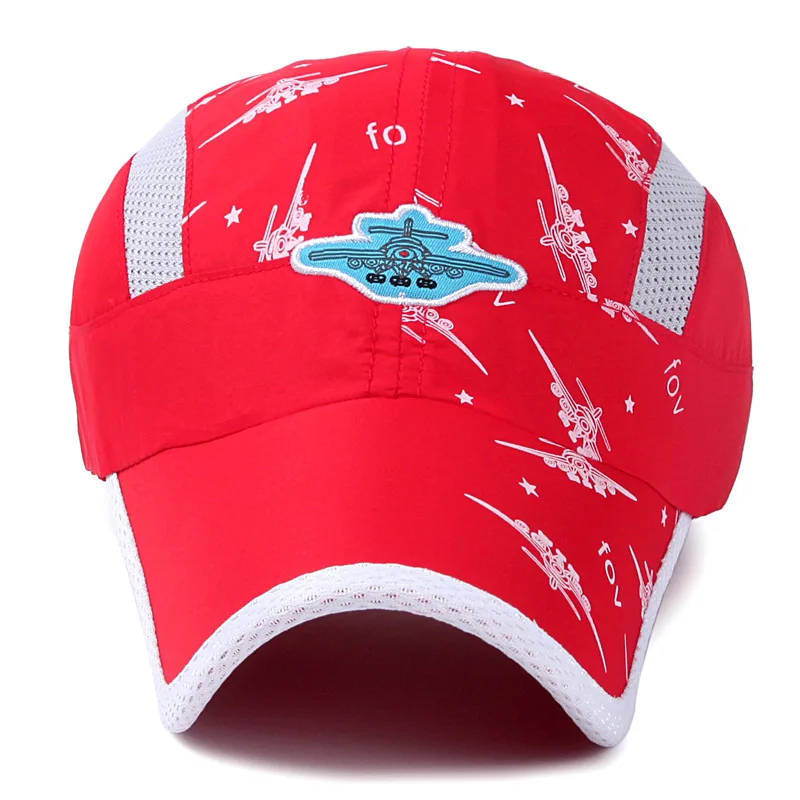Summer Quick Drying Outdoor Children Baseball Cap For Students New Thin Sunhat Boy Girl Snapback Caps Kid Hip Hop Fishing Hat
