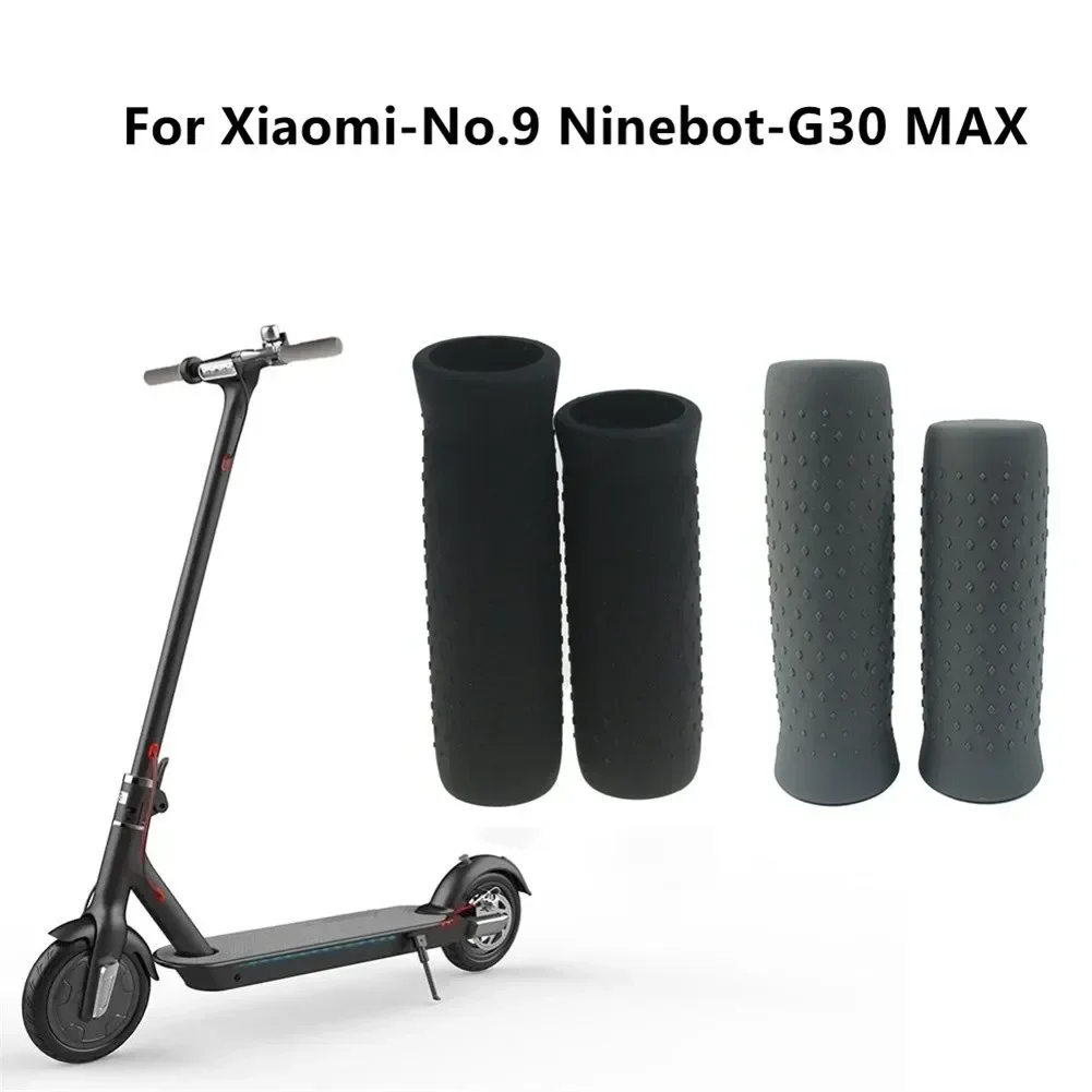 Electric Scooter Silicone Handlebar Grips Bar Cover For Segway-Ninebot MAX G30 Non-slip Handlebar Grip E Scooter Accessories