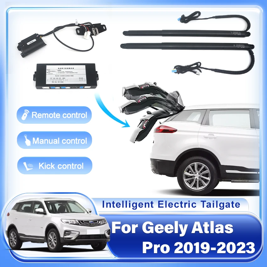 For Geely Atlas Pro 2019-2023 Electric Tailgate Control of the Trunk Drive Car Lifter Automatic Trunk Opening Rear Door Power Ga