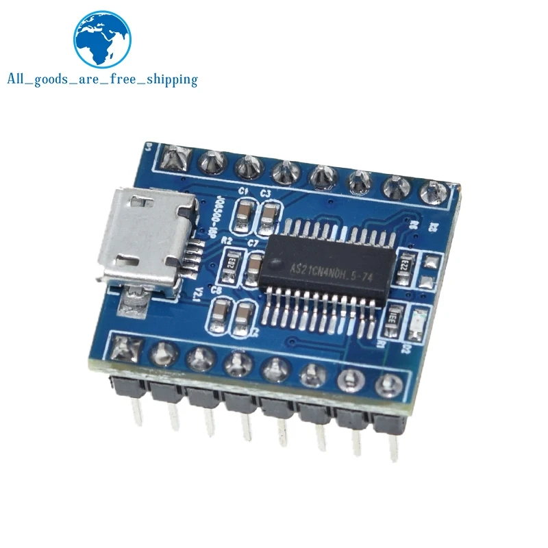 1PCS NEW JQ6500 Voice Sound Module USB Replace One to Five Way MP3 Voice Standard JQ6500 Voice Module 16M