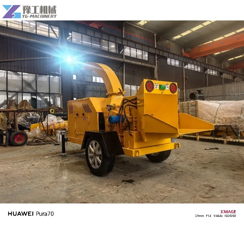 

Customized 6130 Wood Chipper Tree Branch Leaf Wood Chipper Crusher Log Grinder Mobile Diesel Wood Chipper Machine South Africa