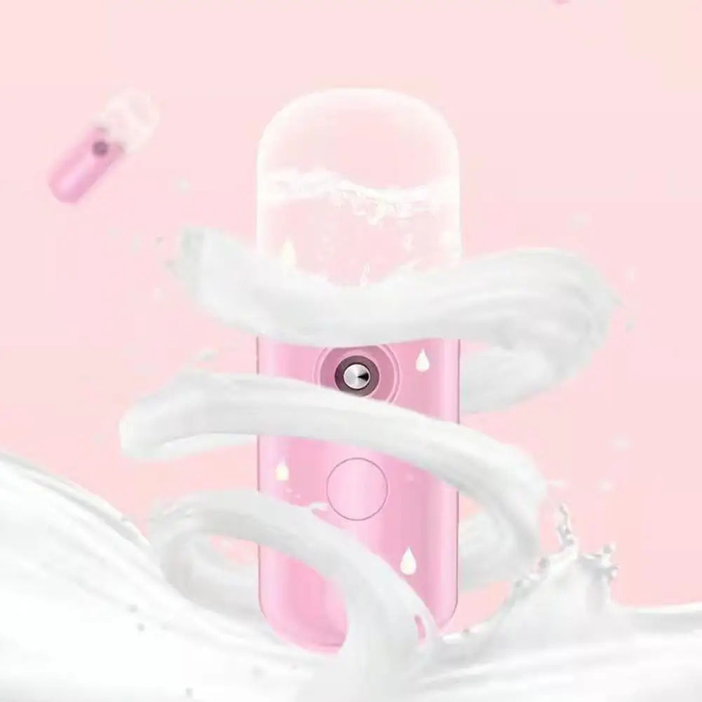 USB-Gesichtssprühgerät, Wiederaufladbarer Vernebler, Gesichtsdampfer, Feuchtigkeitsspendende Schönheitsinstrumente, Gesichtspflege-Tools – Detail 12