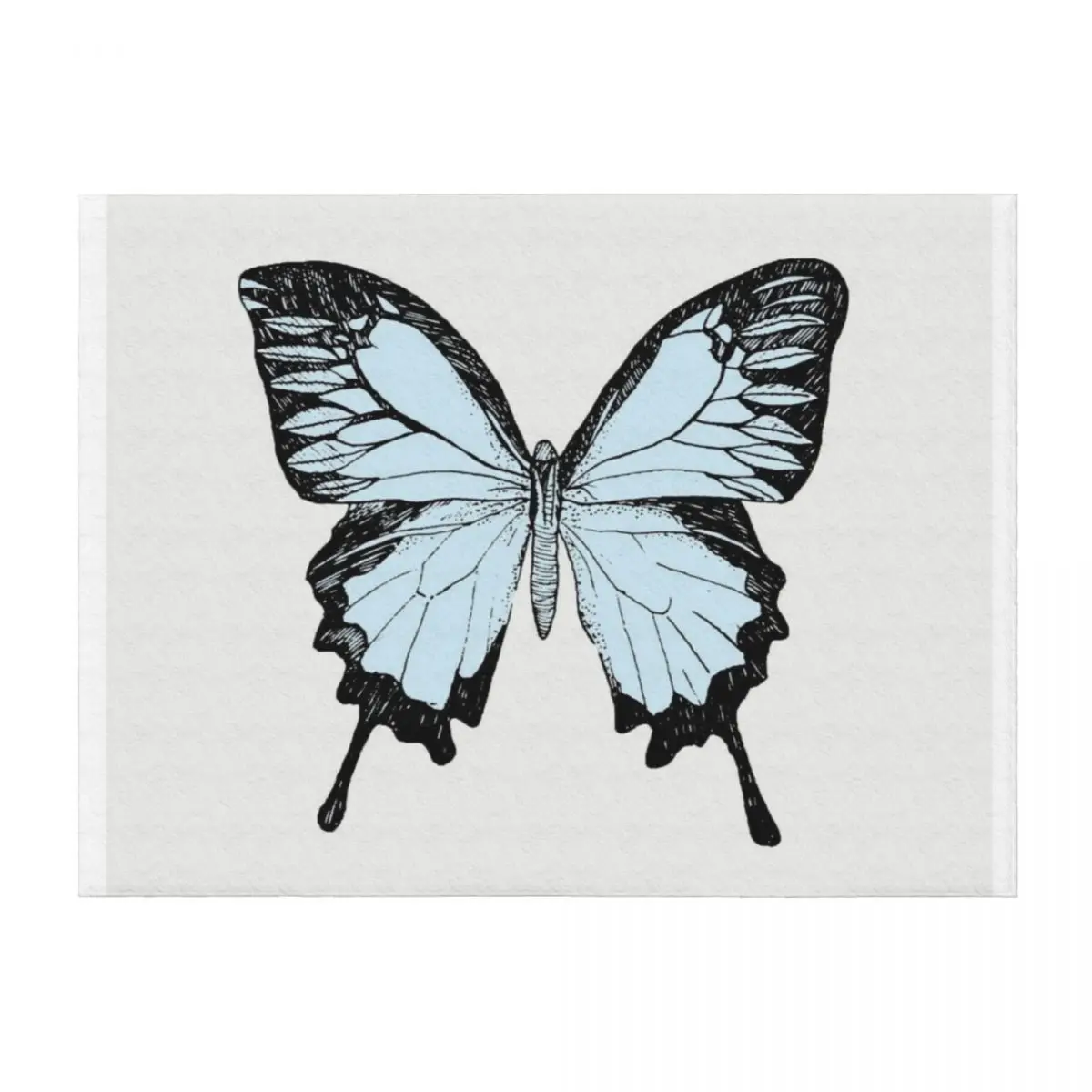 

Butterfly Throw Blanket Decorative Beds Furrys Personalized Gift Soft Big Blankets