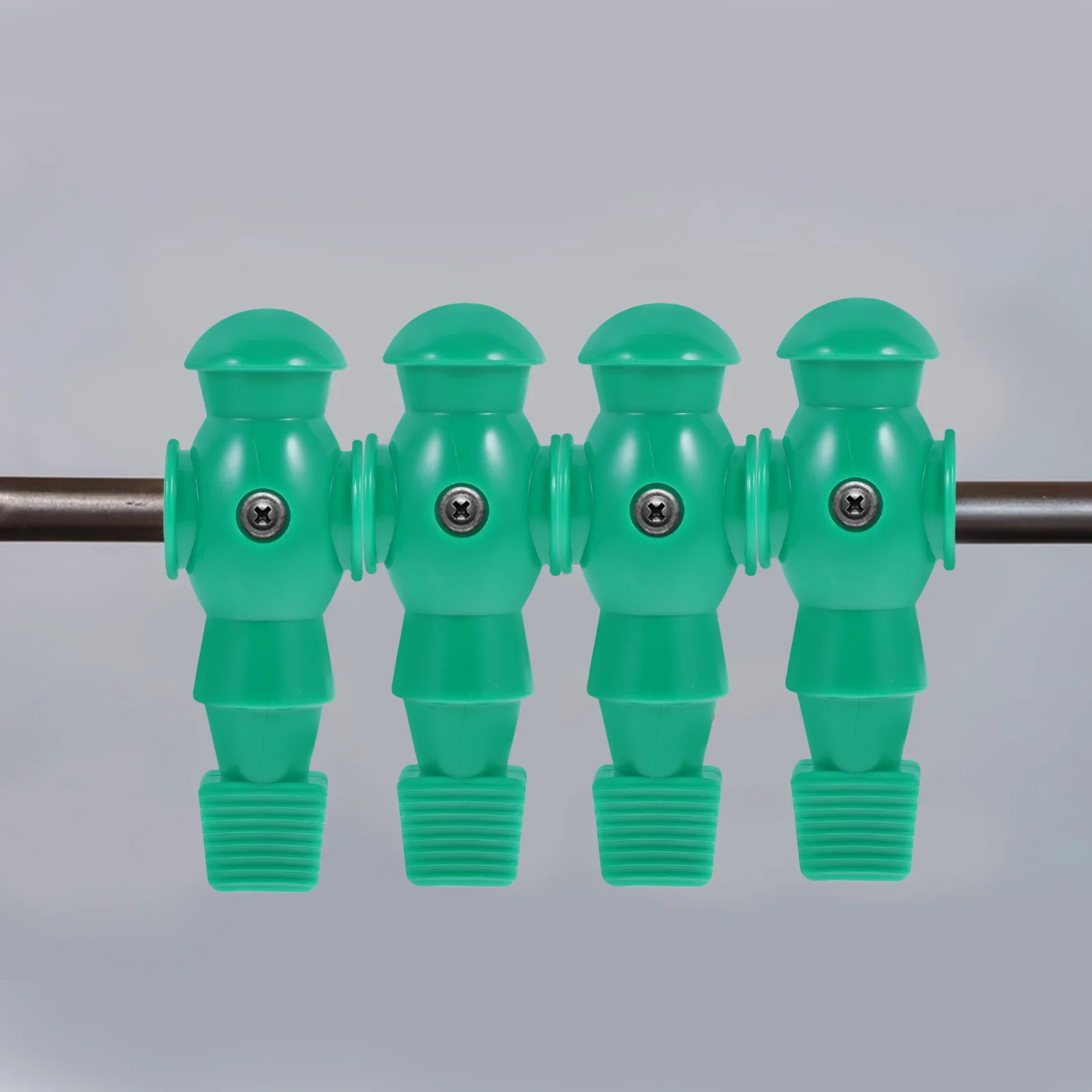 4개 테이블 풋볼 피규어 교체용 축구 선수 레진 풋볼 충격 저항 재사용 가능 책상 액세서리