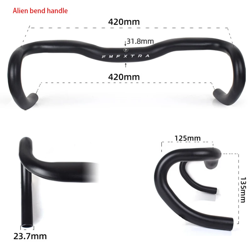 

UpgradeYourRide with This 31.8mm Carbon-Finish Alloy Handlebar - Wind Cheater Design