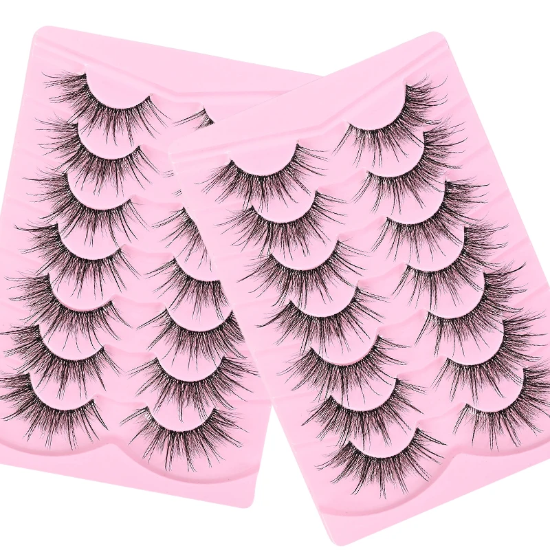 Eyelash Devil Comic ขนตาธรรมชาติเต็มรูปแบบ Cos หนาไทยยุโรปและอเมริกาบาร์บี้ขนตาปลอมชิ้น