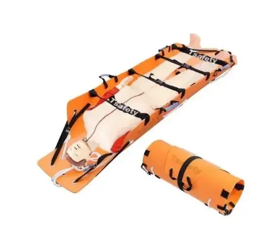 Brand New Lift Roll stretcher folding multifunctional Fire emergency Well Height rescue