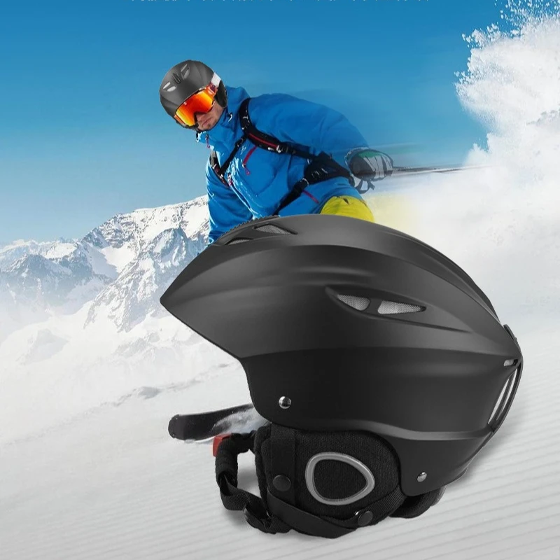 

Fanceey Unisex Ski Helmet Half-covered Skiing Snowboard Winter Sports Women Helmet Snow Skating Integrally-Molded Helmet Men