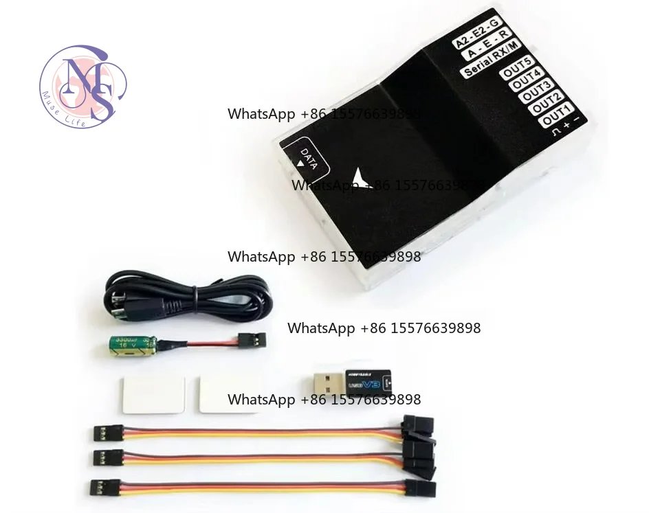 ZOCI‑HOBBYEAGLE A3 Super 4 Gyro Flight Controller Stabilizer for RC Fixed‑Wing Airplane FPV Model Aircraft