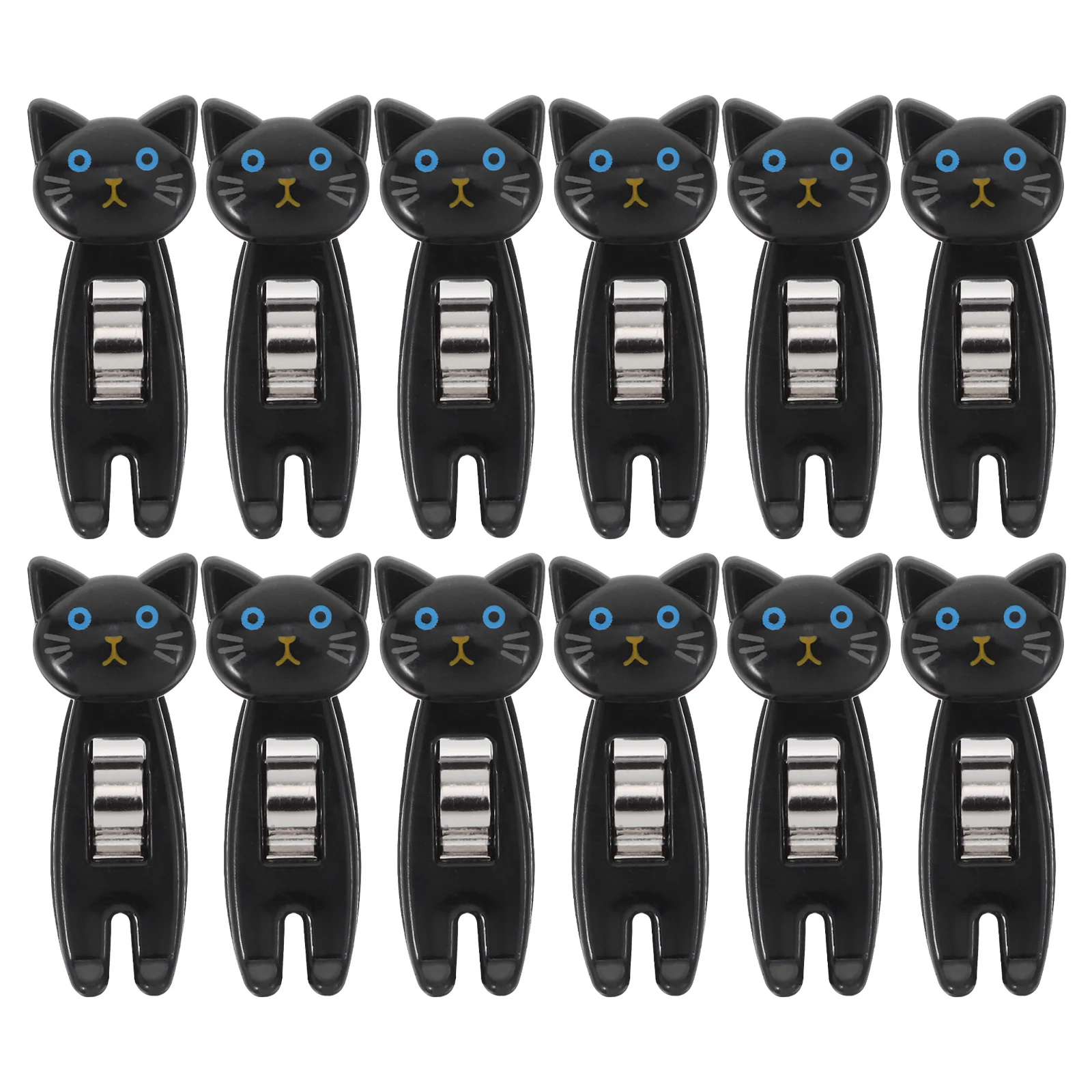 

12Pcs Special Shaped Paper Clips Cute Cartoon Design Desk Organizer Memo Holder Note Clip Stand Food Bag Sealer Office Home