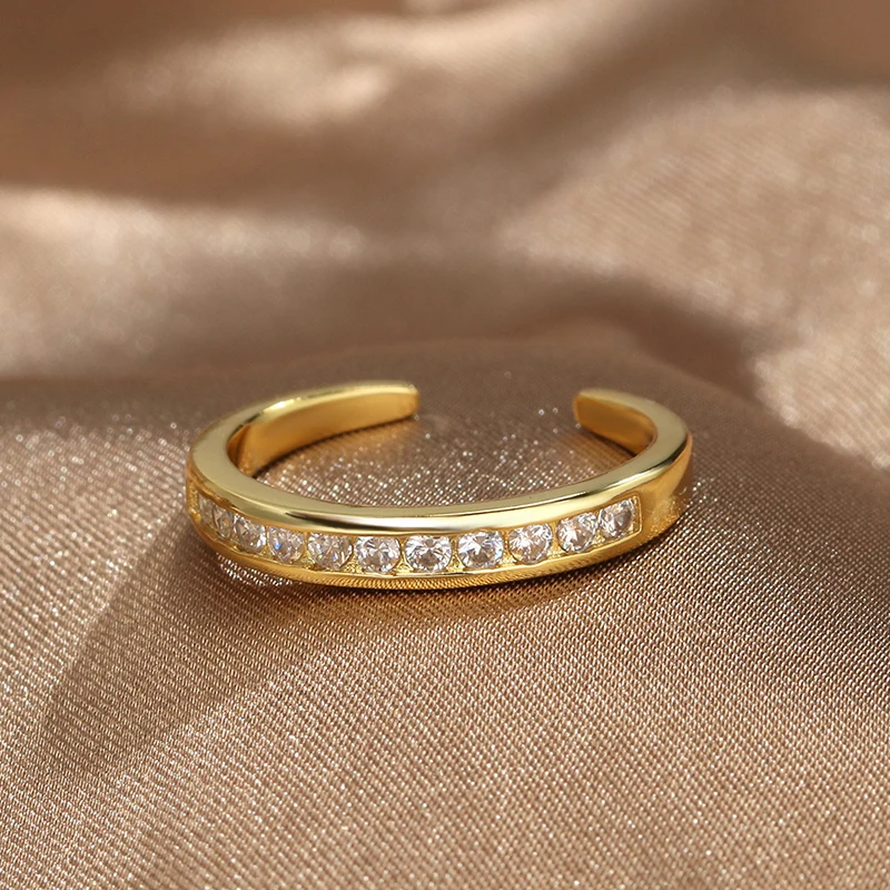 مجموعة ثلاثية من حلقات أصابع القدم النسائية، مطلية بالذهب عيار 18 قيراط، مقاس قابل للتعديل، تصميم زهور لمجوهرات الشاطئ #2