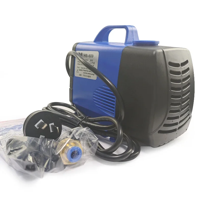 Bomba de agua de 80W y 3,5 M, máquina de grabado de 220V, bomba sumergible multifuncional para herramienta de refrigeración de Motor de husillo CNC, 1 ud.