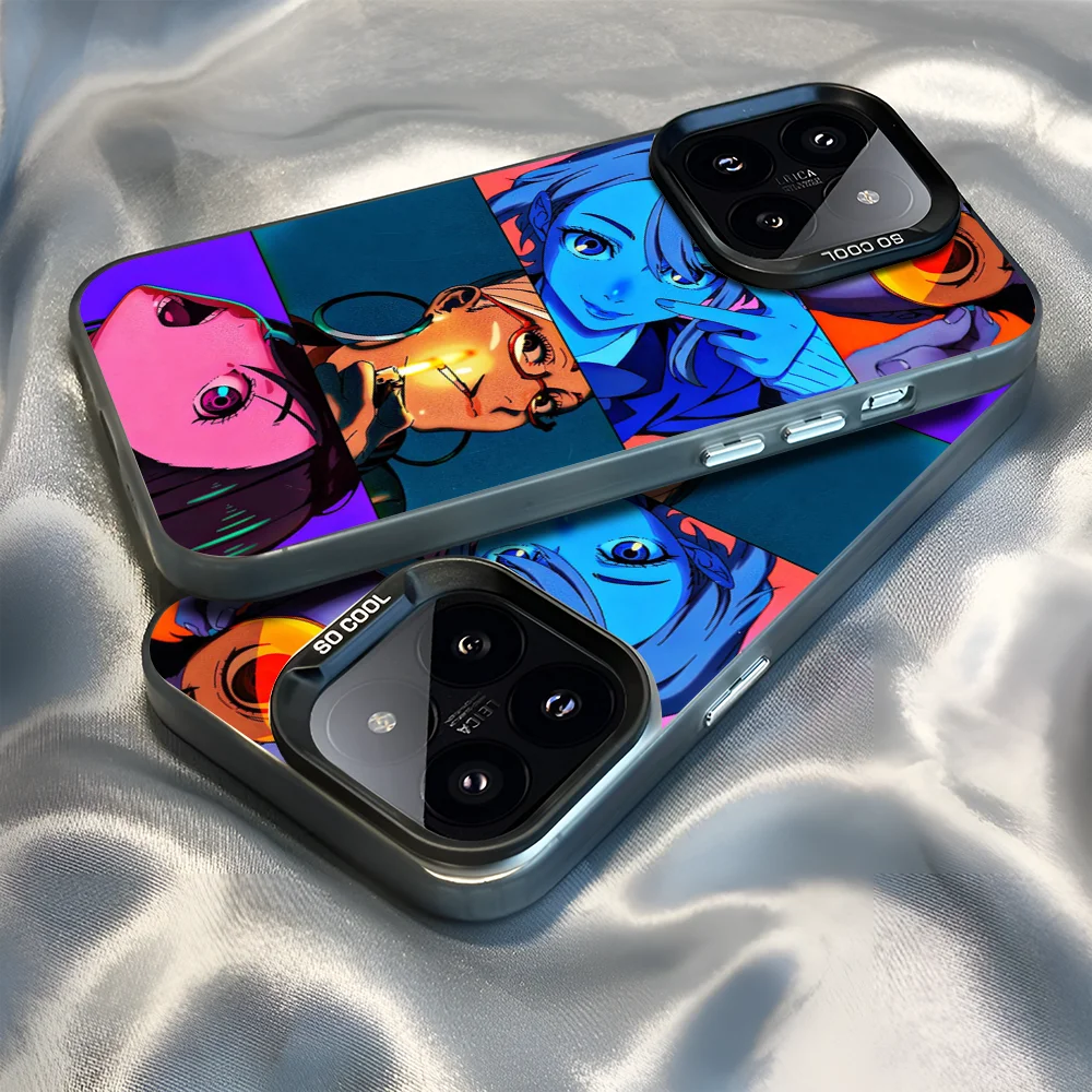 Epc Anime D-DandaDan Phone Case IMD Phone Case For IPhone 16 15 14 13 12 11 Pro Max Plus Color Silver Cover