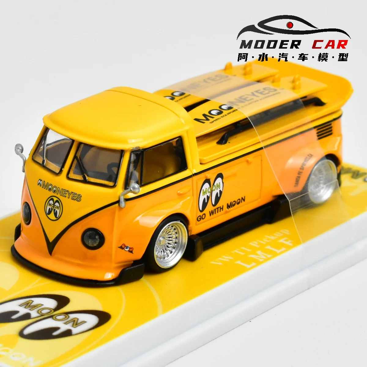 Lmlf 1:64 t1 Pickup Moon Eye Diecast Modell auto