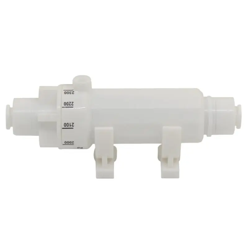 A76G-FR-A2-Q2 900-2300CC Adjustable Waste Water Flow Regulator Restrictor For RO Water Purifier With 1/4