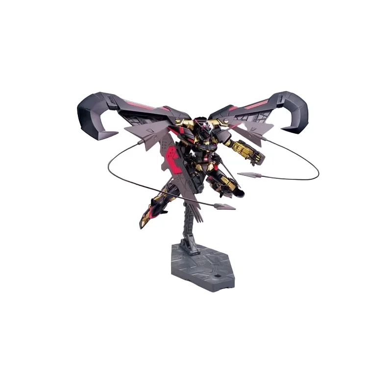 Bandai-Figura de ação Gundam Original, modelo original de Anime, HG 1: 144, ASTRAY Gold Frame, AMATSU Mini Brinquedos, presentes colecionáveis para crianças