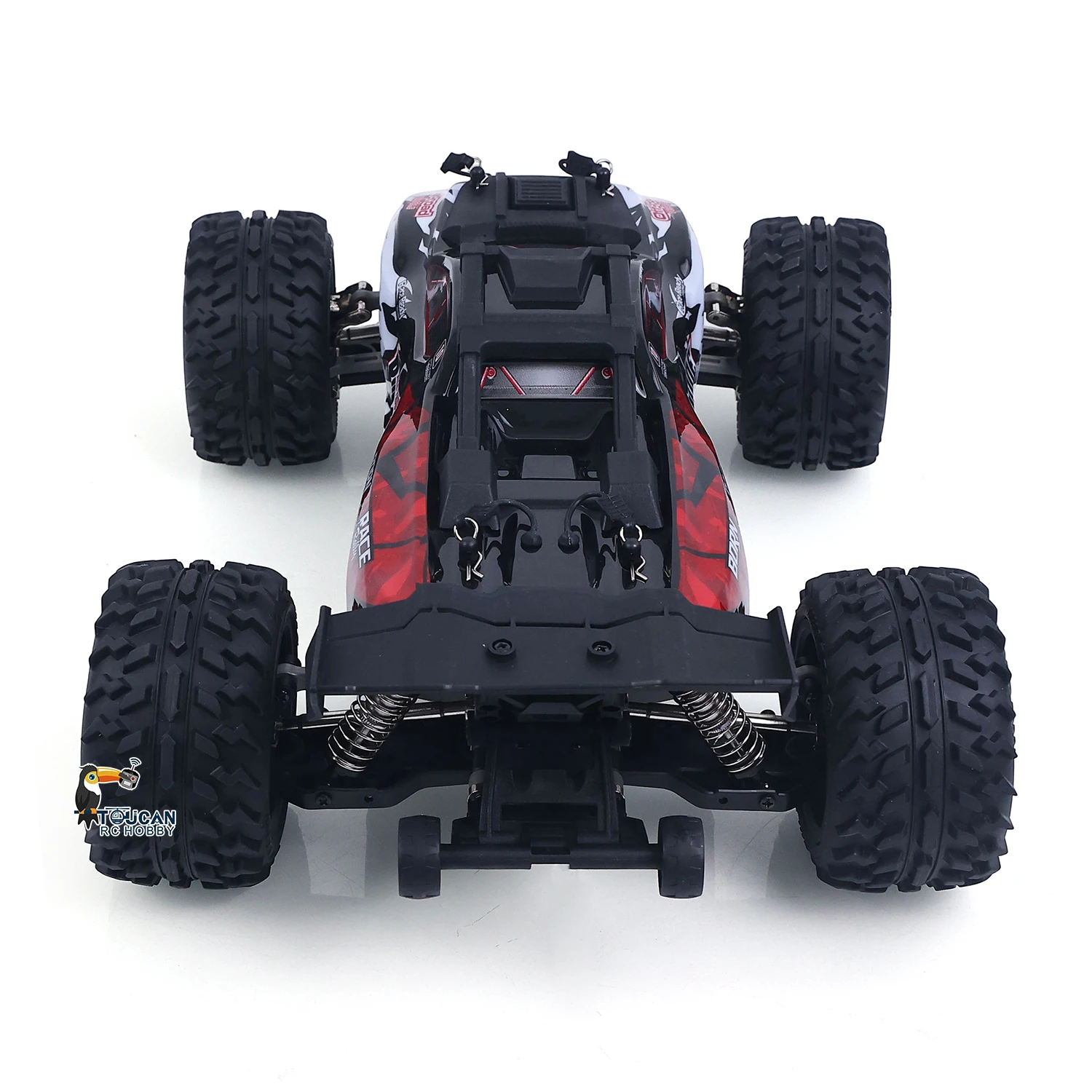PVC-Gehäuse SCY 10101 1/10 4WD Ferngesteuertes Offroad-Auto RC Elektro-Großreifen-Truck mit Metall-Differential, Fahrbereit, LED-Licht – Detail 3