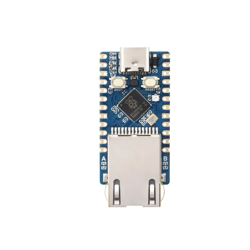 Waveshare RP2350-ETH Mini Development Board, RP2350 Ethernet-poortmodule, Raspberry Pi Microcontroller Development Board